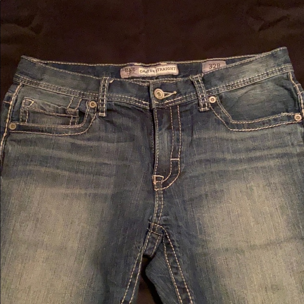 BKE denim CARTER straight jeans!
